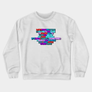 Reviving the Legend:  Grandmaster Flash's 'The Message' Crewneck Sweatshirt